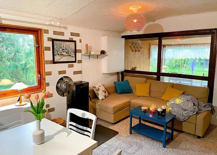 بيت للعطل Mit Pool, In Der *